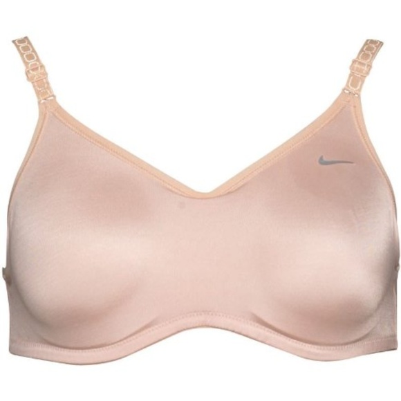 nude sports bra nike